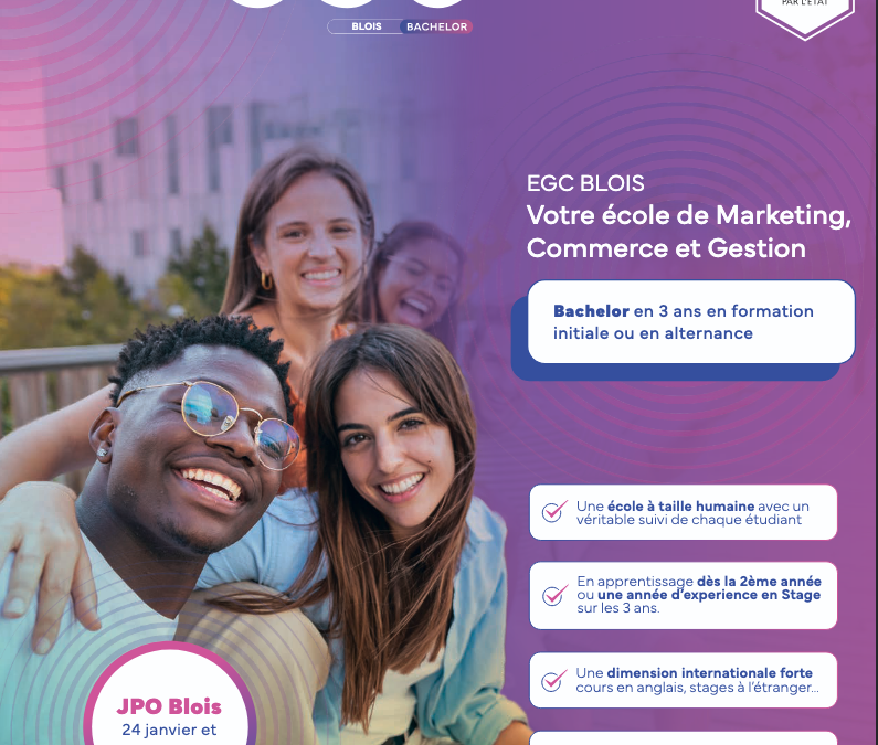 Notre nouvelle plaquette EGC Blois