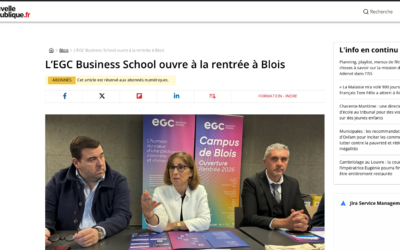 L&rsquo;ouverture EGC Blois dans la Nouvelle République